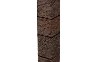 Угол наружный VOX Solid Sandstone (Песчаник) Dark Brown | Темно-коричневый